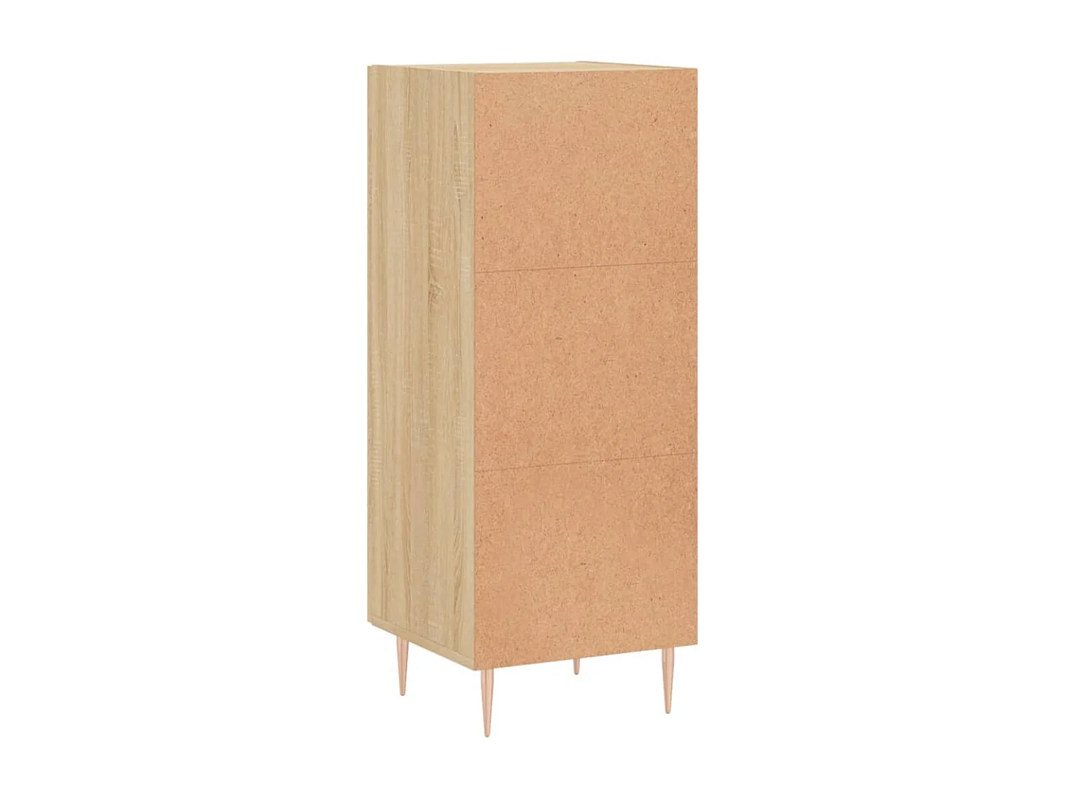Berkfield Sideboard Sonoma Oak 34.5x34x90 cm Engineered Wood