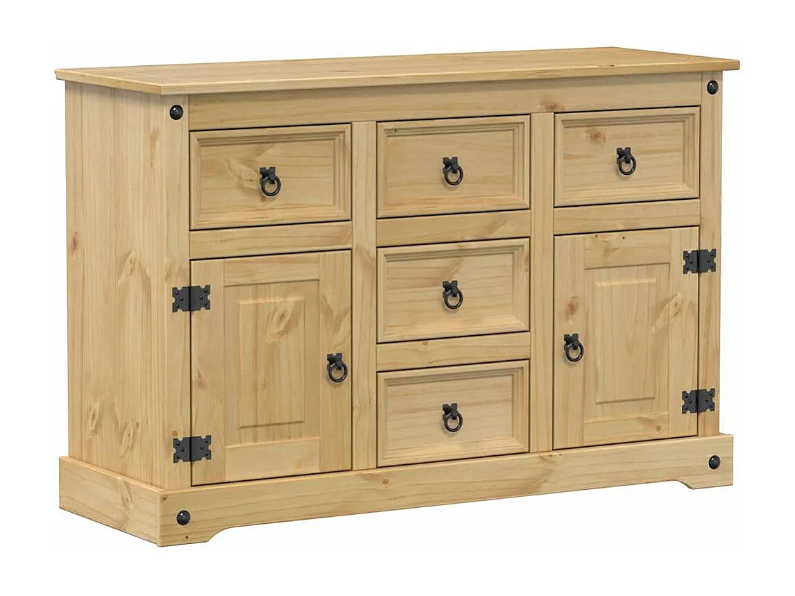 Berkfield Sideboard Corona 112x40x75 cm Solid Wood Pine