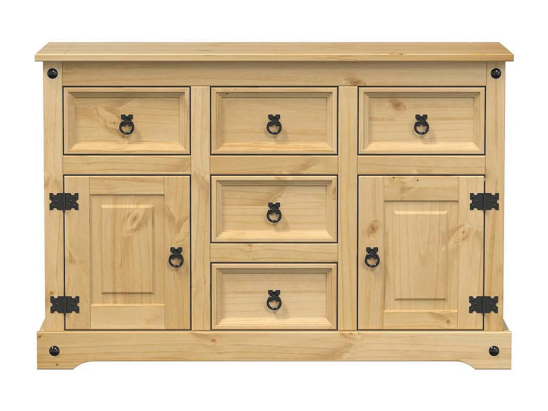 Berkfield Sideboard Corona 112x40x75 cm Solid Wood Pine