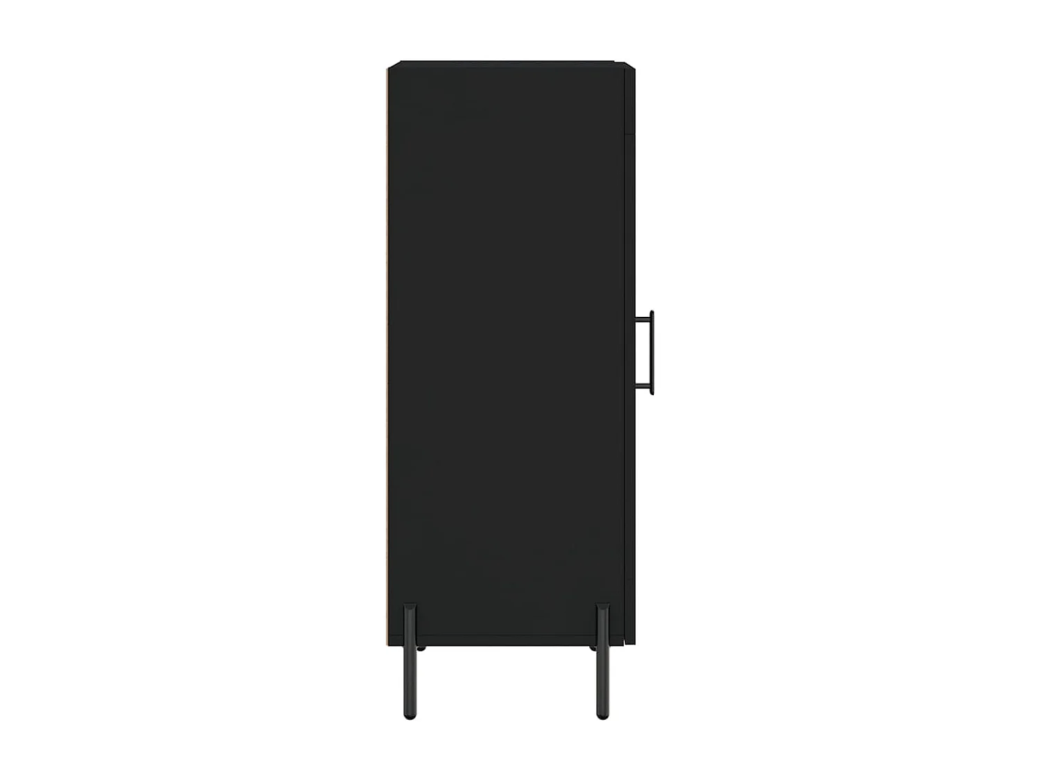 Berkfield Sideboard Black 34.5x34x90 cm Engineered Wood