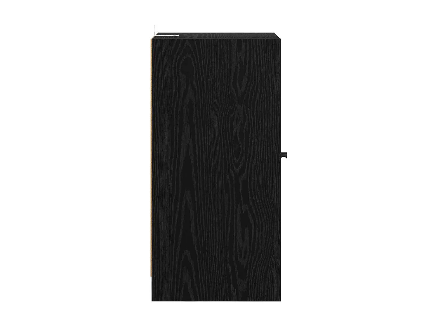 Berkfield Sideboard Black oak 35 x 37 x 76 cm Engineered wood