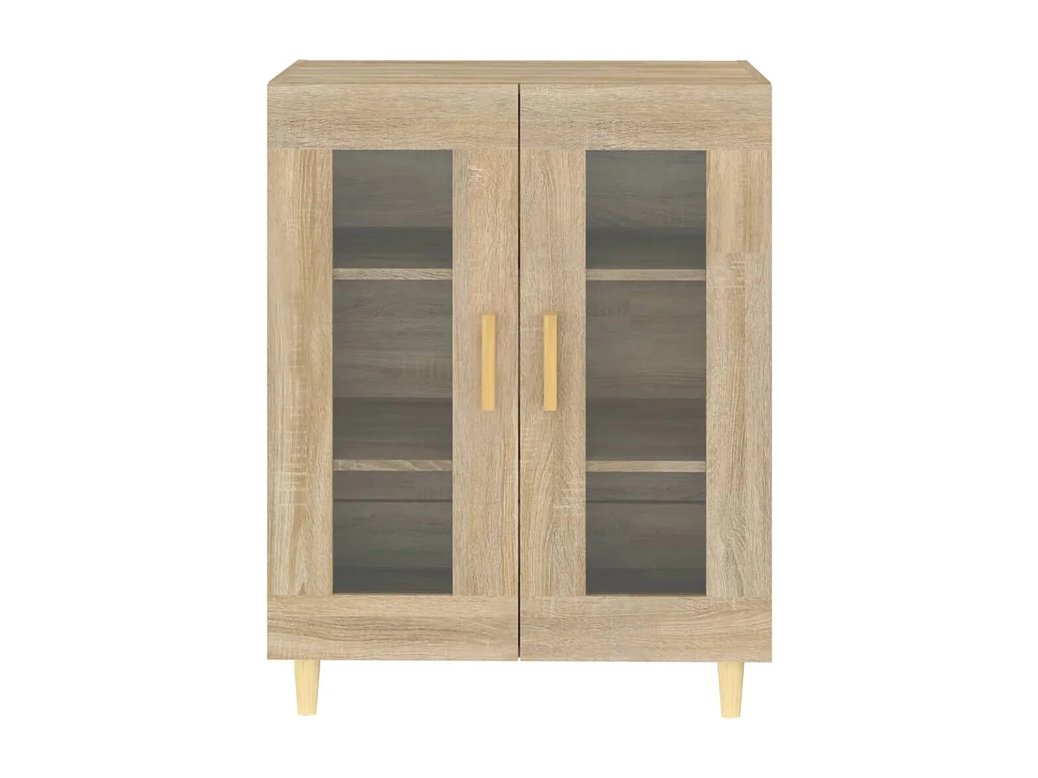Berkfield Sideboard Sonoma Oak 69.5x34x90 cm Engineered Wood