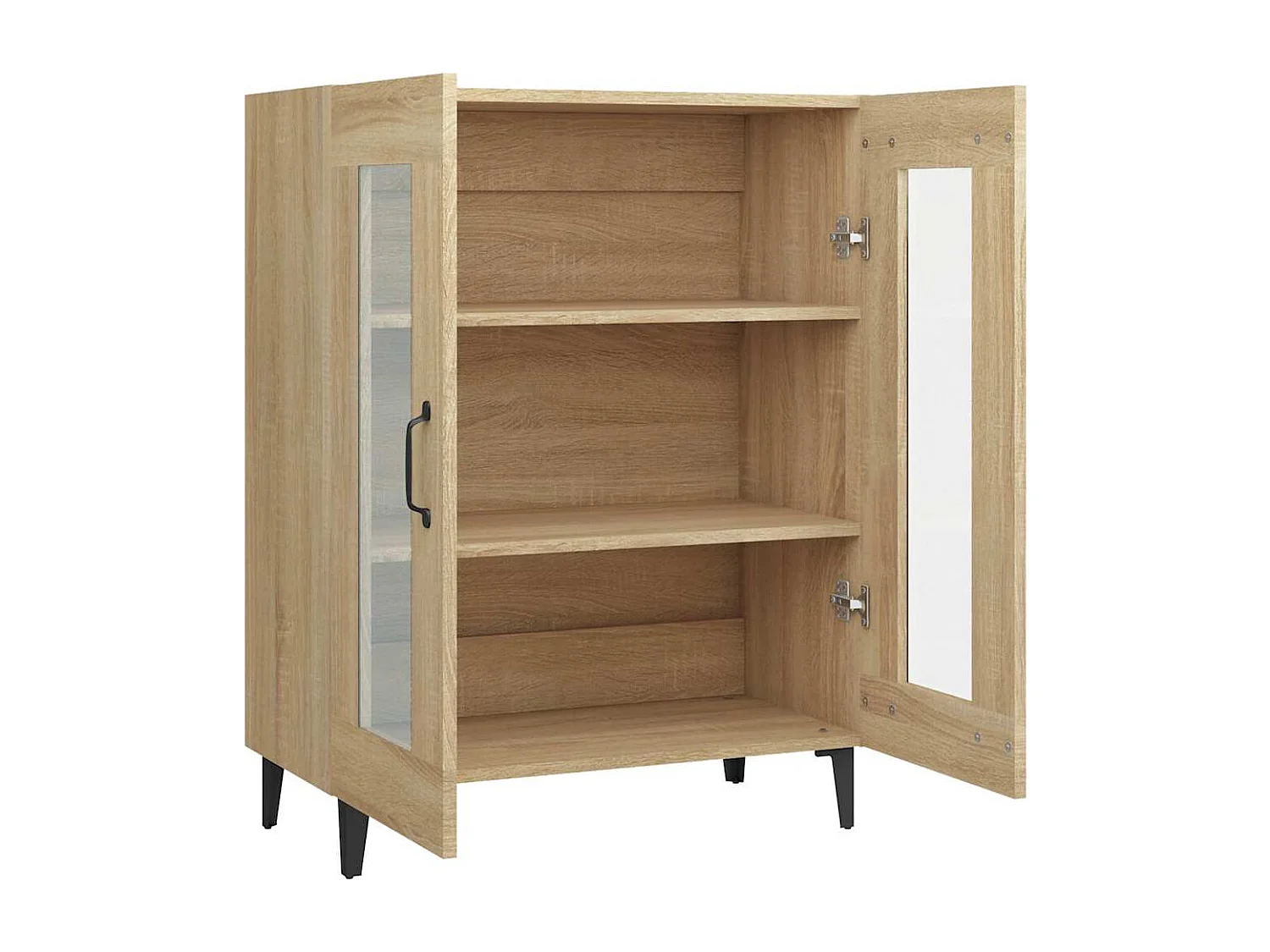 Berkfield Sideboard Sonoma Oak 69.5x34x90 cm Engineered Wood