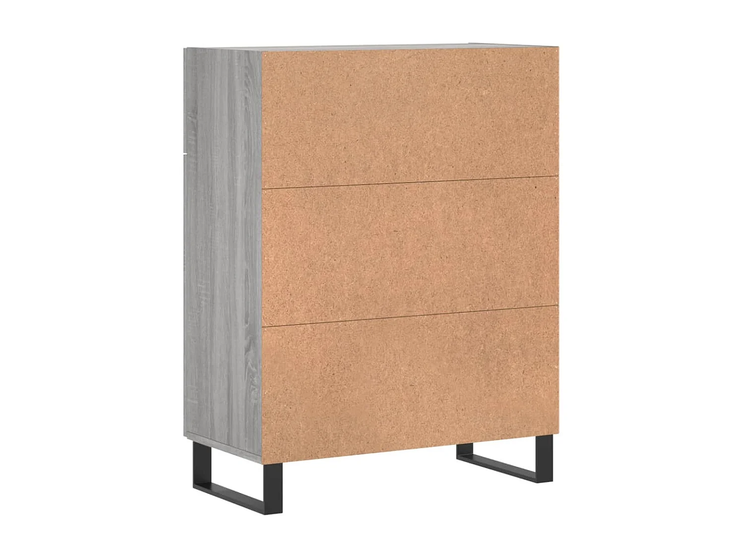Berkfield Sideboard Grey Sonoma 69.5x34x90 cm Engineered Wood