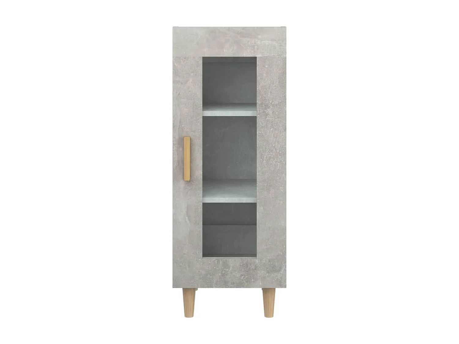 Berkfield Sideboard Concrete Grey 34.5x34x90 cm Engineered Wood