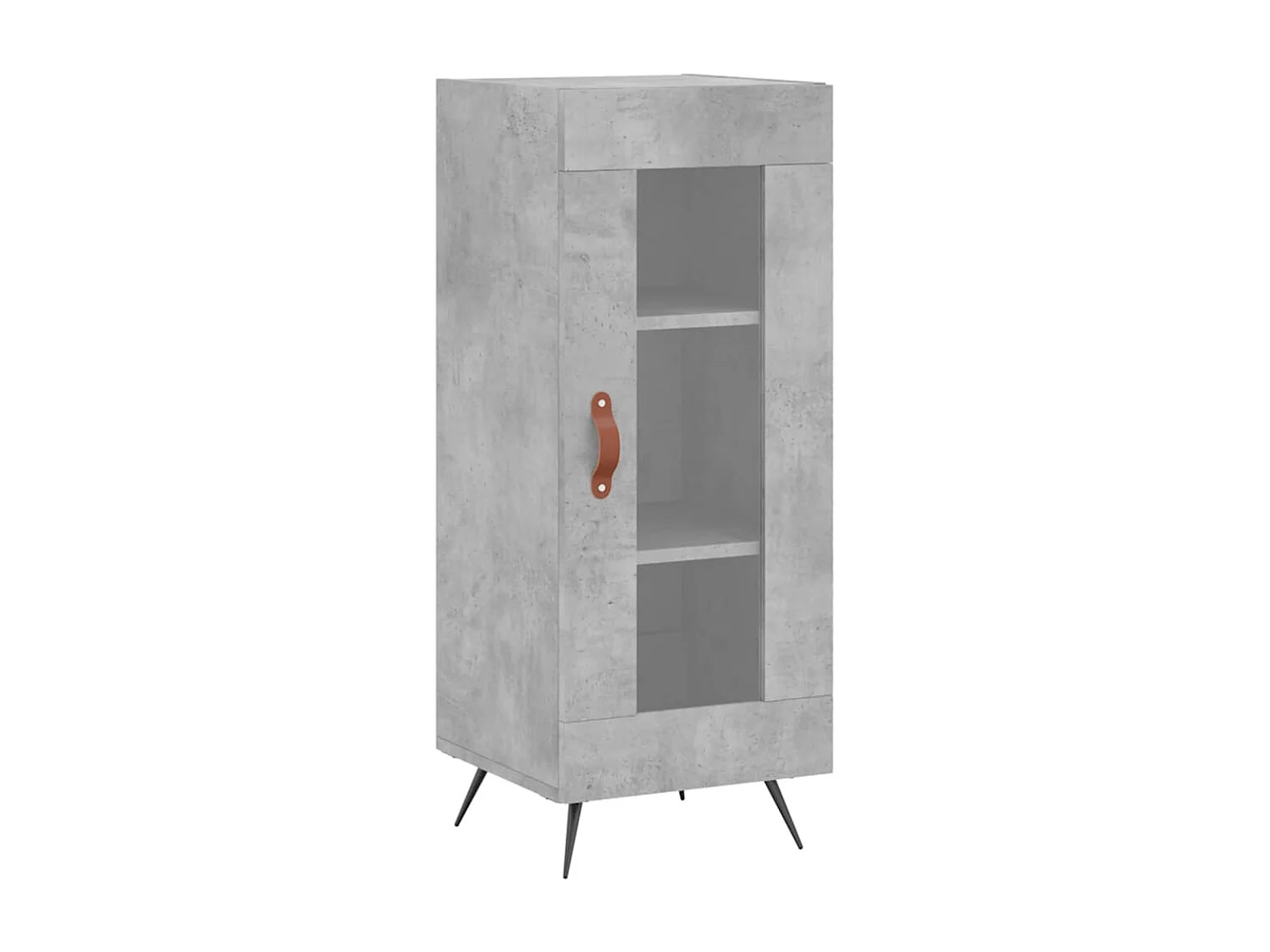 Berkfield Sideboard Concrete Grey 34.5x34x90 cm Engineered Wood