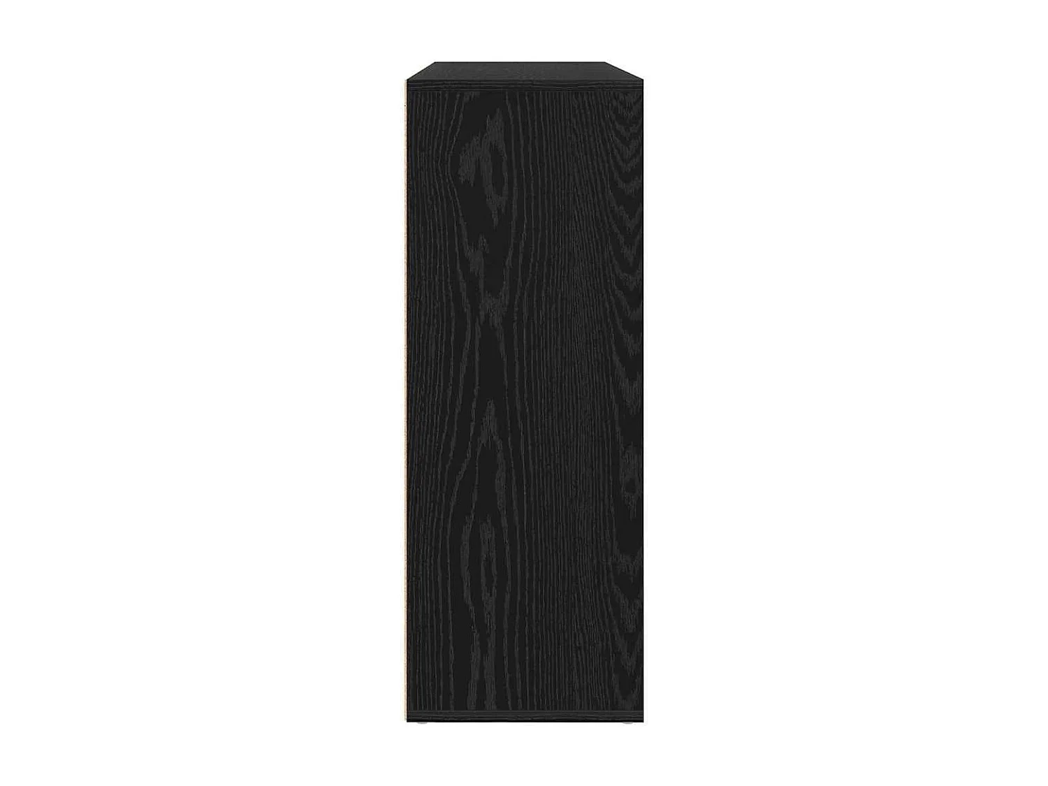 Berkfield Sideboard 2 pcs Black Oak 60 x 31 x 84 cm Engineered Wood