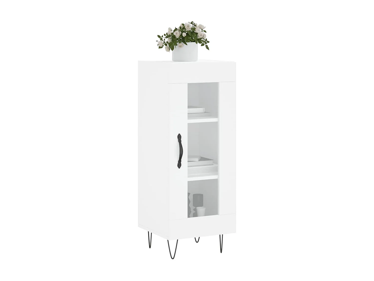 Berkfield Sideboard White 34.5x34x90 cm Engineered Wood