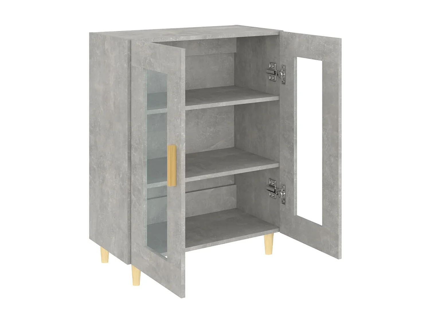 Berkfield Sideboard Concrete Grey 69.5x34x90 cm Engineered Wood