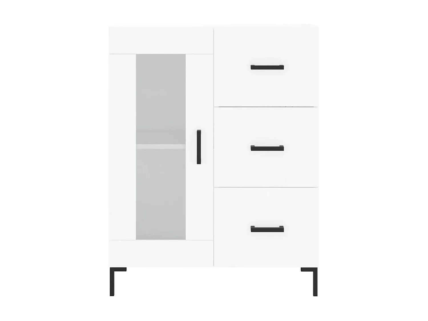 Berkfield Sideboard White 69.5x34x90 cm Engineered Wood