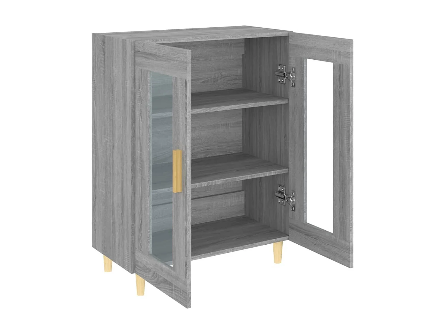 Berkfield Sideboard Grey Sonoma 69.5x34x90 cm Engineered Wood