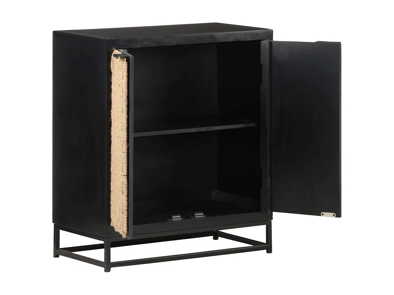 Berkfield Sideboard 60x35x70 cm Solid Mango Wood