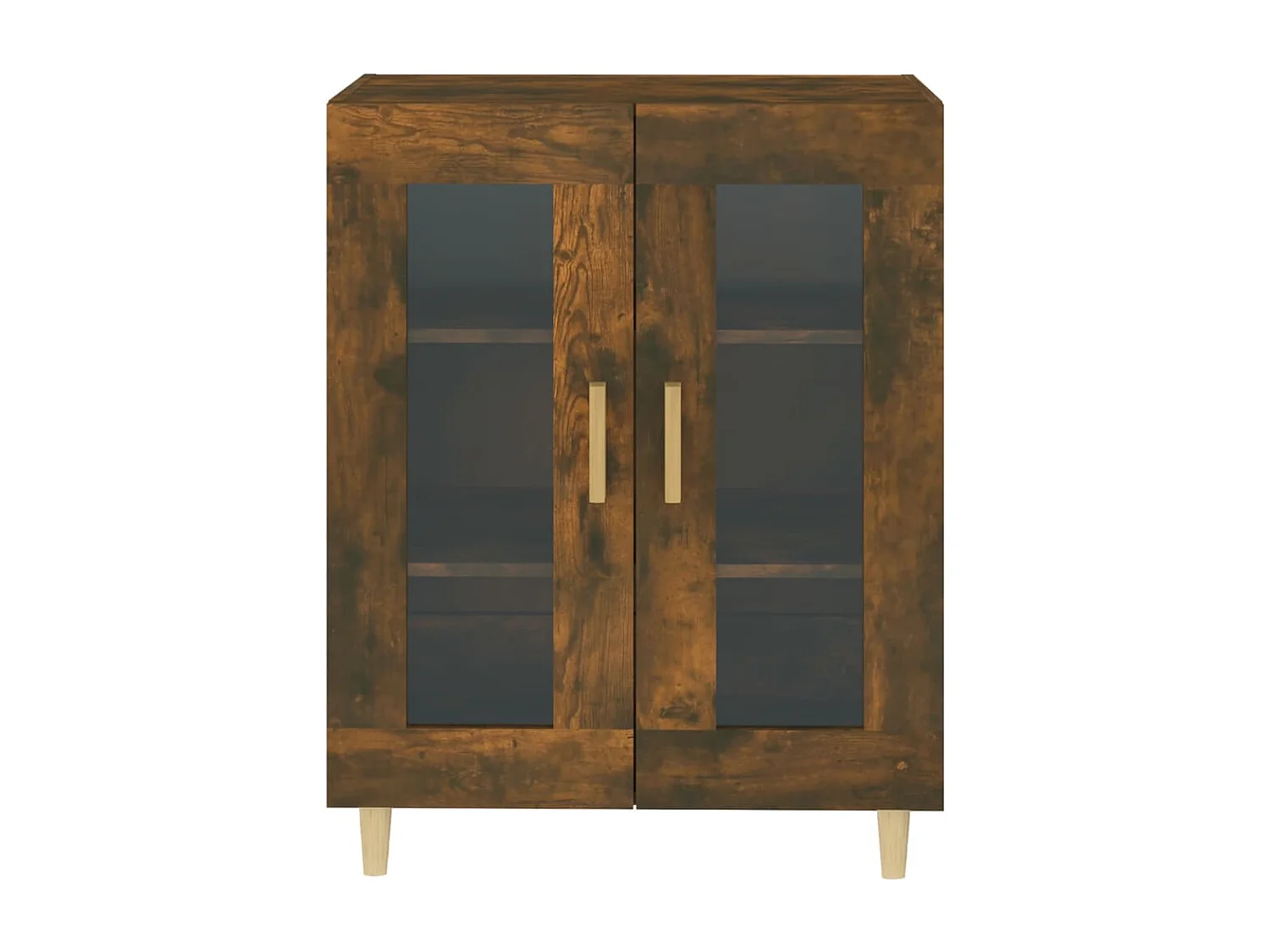 Berkfield Sideboard Smoked Oak 69.5x34x90 cm Engineered Wood