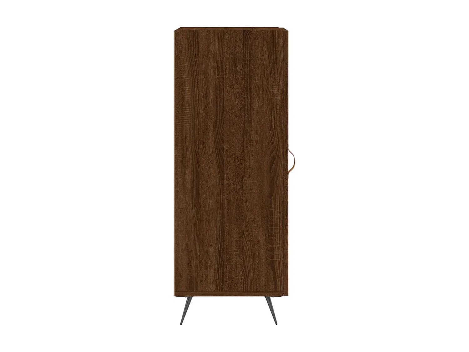 Berkfield Sideboard Brown Oak 34.5x34x90 cm Engineered Wood
