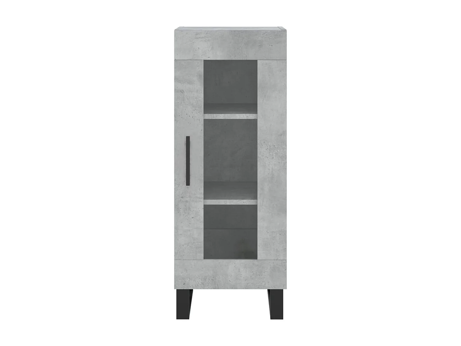 Berkfield Sideboard Concrete Grey 34.5x34x90 cm Engineered Wood