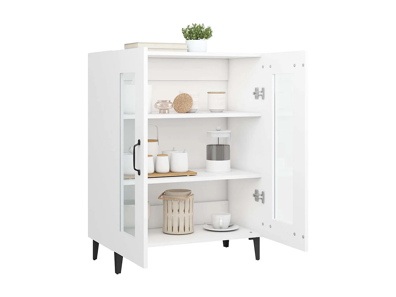 Berkfield Sideboard White 69.5x34x90 cm Engineered Wood