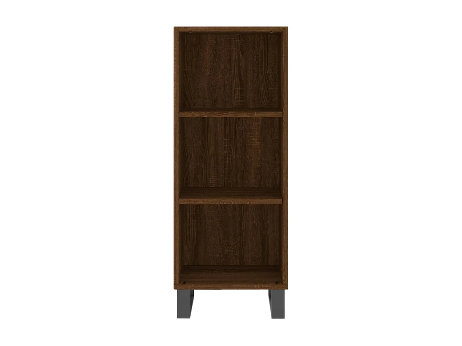 Berkfield Sideboard Brown Oak 34.5x32.5x90 cm Engineered Wood