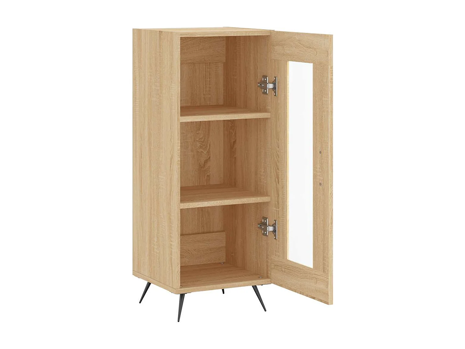 Berkfield Sideboard Sonoma Oak 34.5x34x90 cm Engineered Wood
