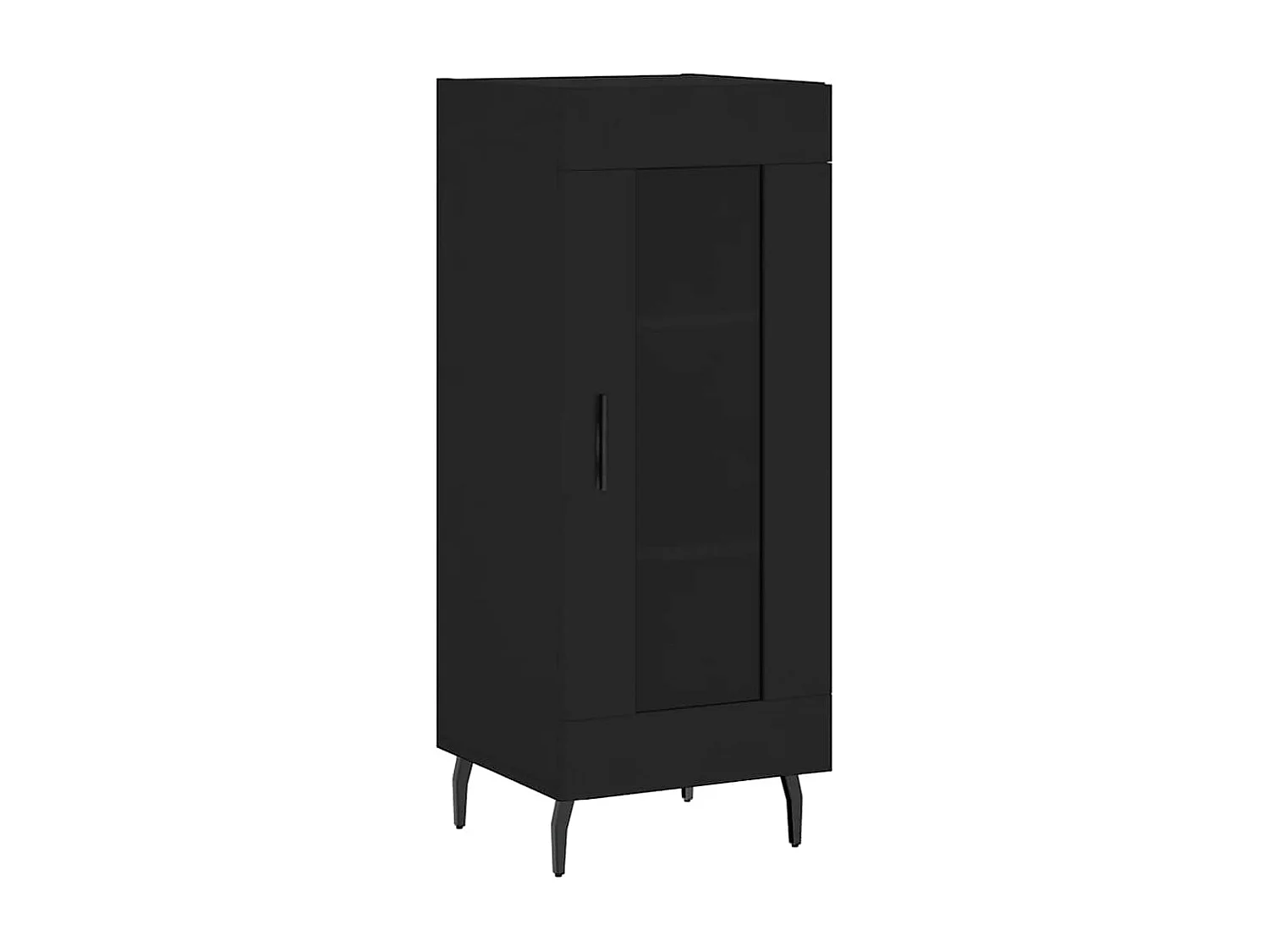 Berkfield Sideboard Black 34.5x34x90 cm Engineered Wood
