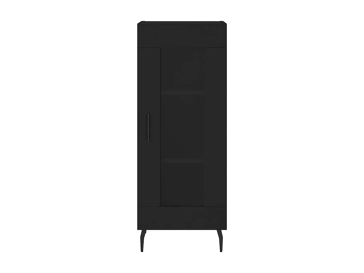 Berkfield Sideboard Black 34.5x34x90 cm Engineered Wood