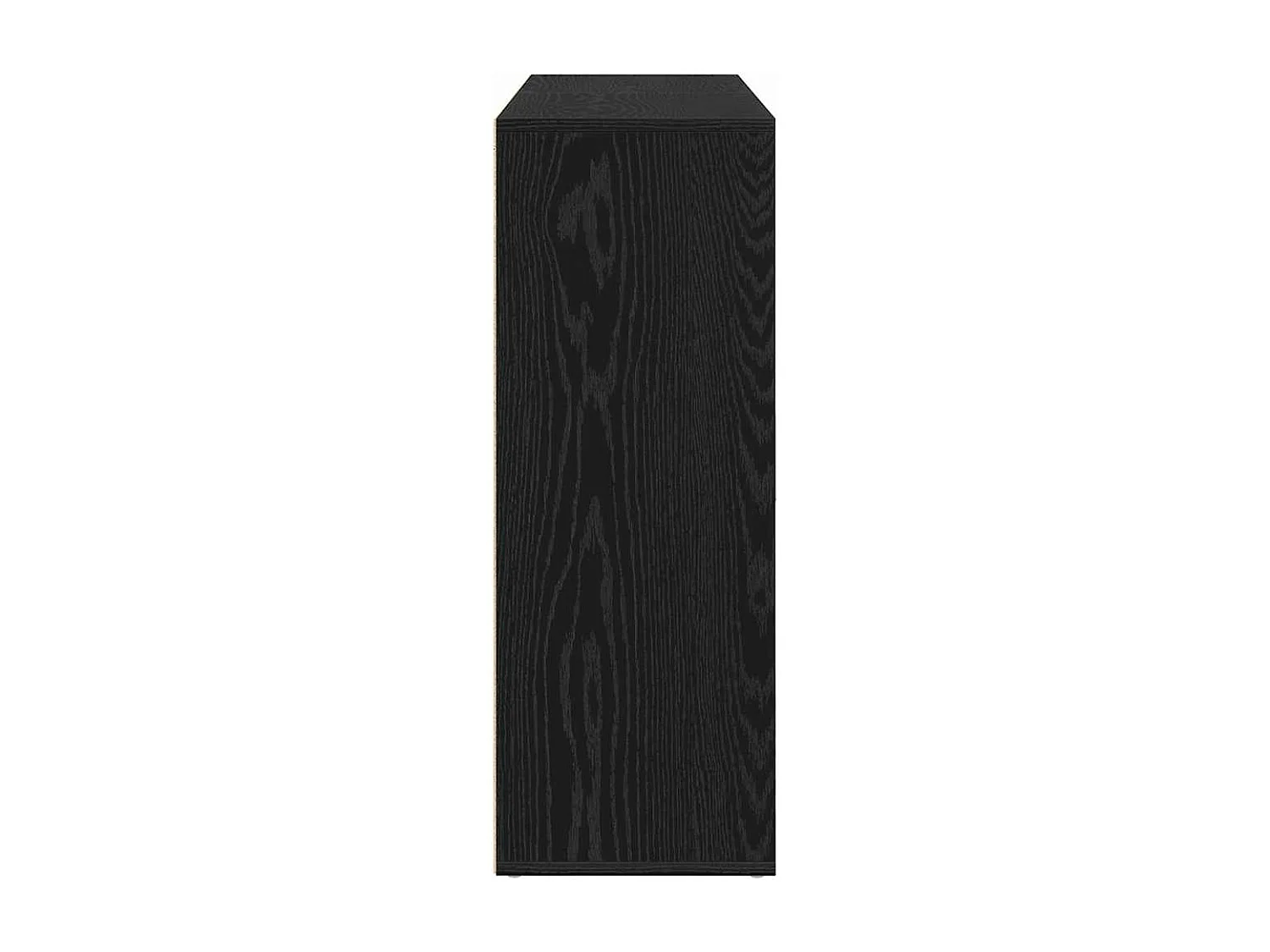 Berkfield Sideboard 2 pcs Black Oak 60 x 31 x 84 cm Engineered Wood