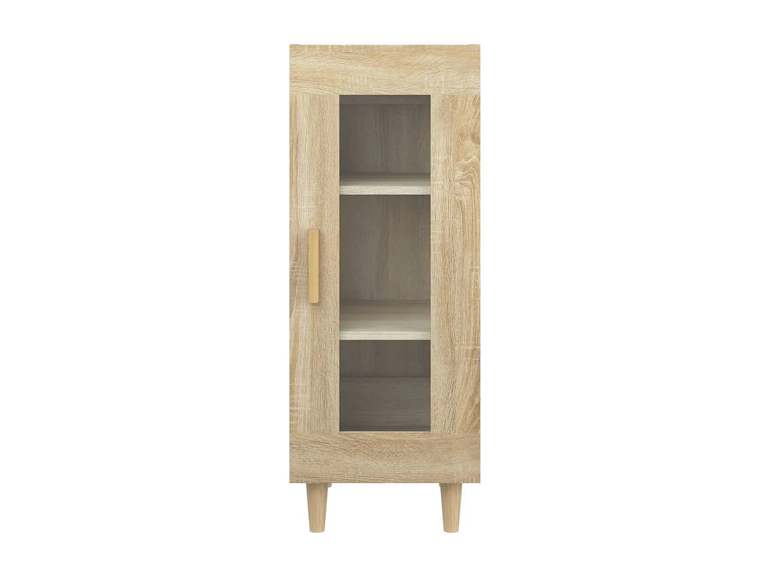 Berkfield Sideboard Sonoma Oak 34.5x34x90 cm Engineered Wood