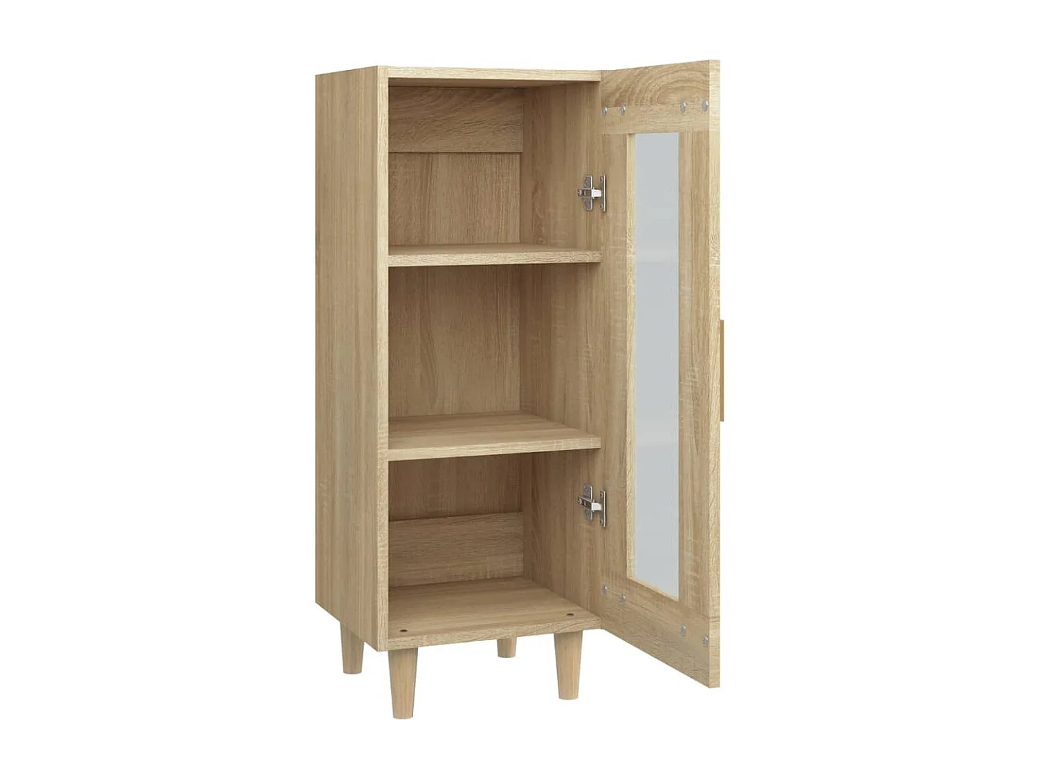 Berkfield Sideboard Sonoma Oak 34.5x34x90 cm Engineered Wood