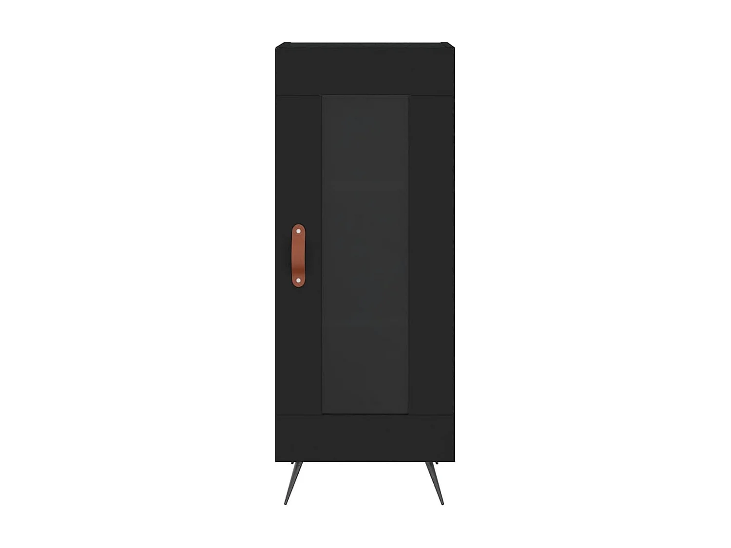 Berkfield Sideboard Black 34.5x34x90 cm Engineered Wood