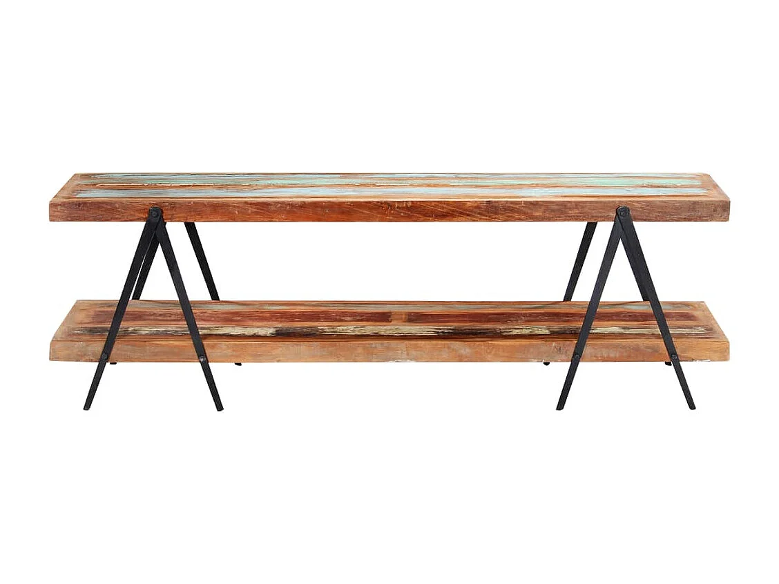 Berkfield TV Cabinet 160x40x50 cm Solid Reclaimed Wood