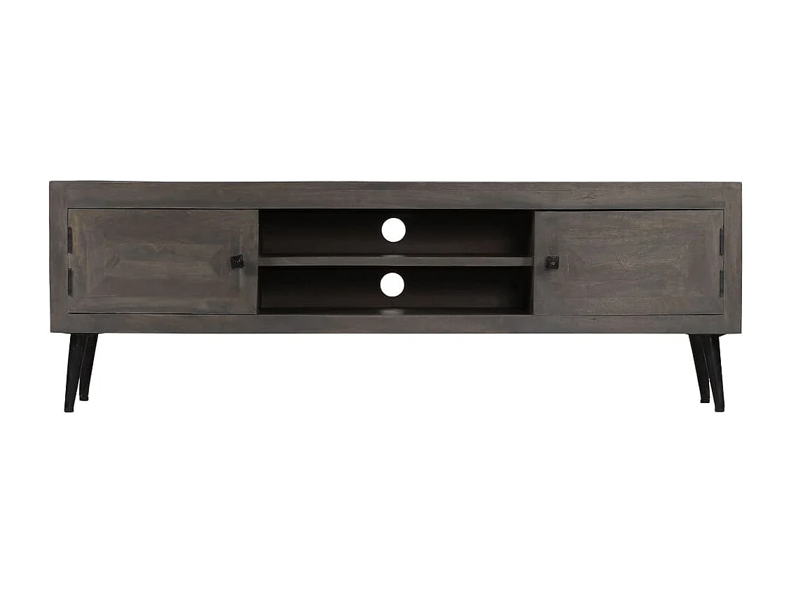 Berkfield TV Cabinet Solid Mango Wood 140x30x45 cm