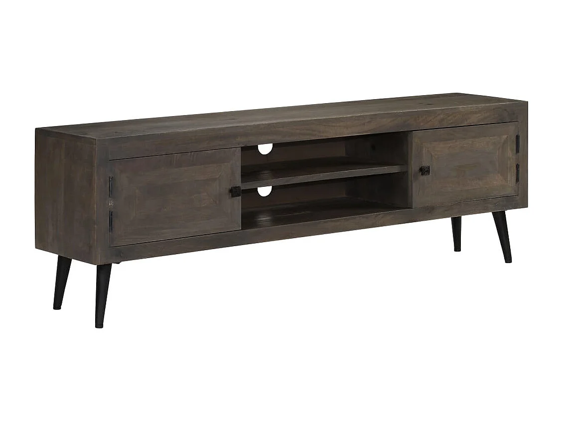 Berkfield TV Cabinet Solid Mango Wood 140x30x45 cm