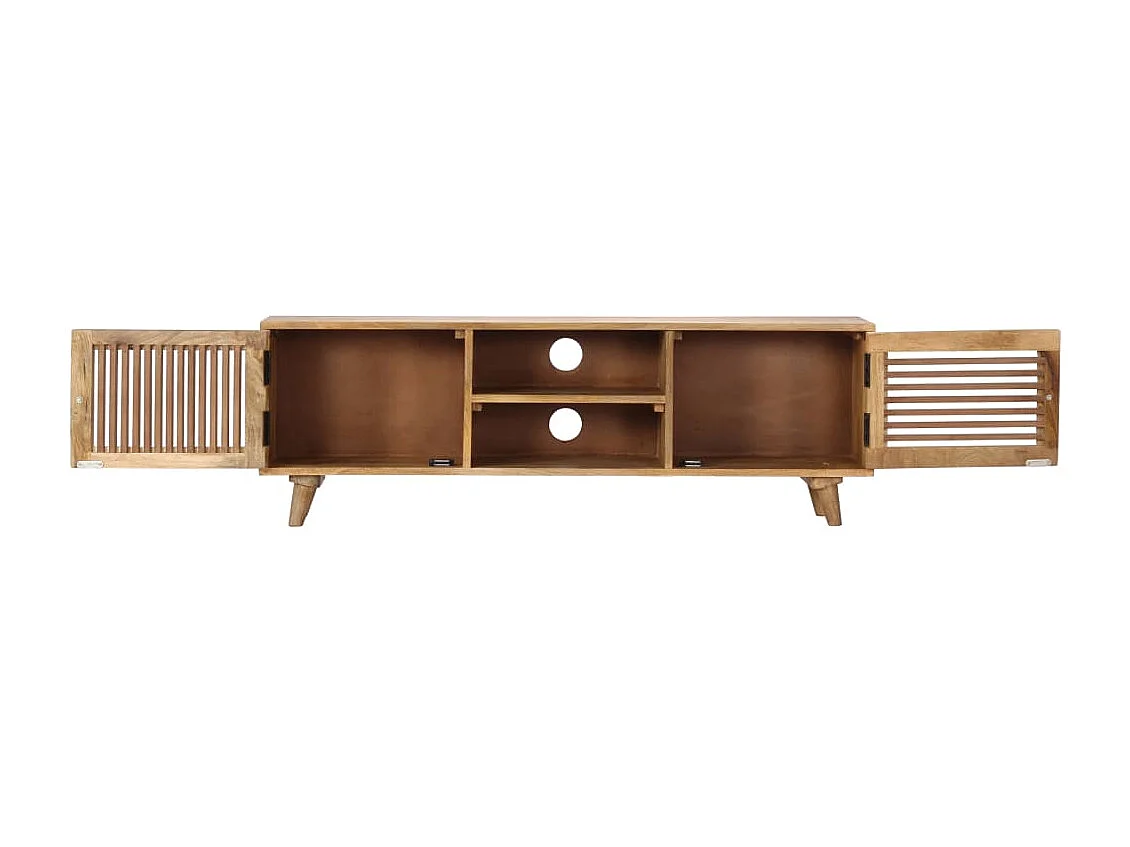 Berkfield TV Cabinet 120x30x40 cm Solid Mango Wood