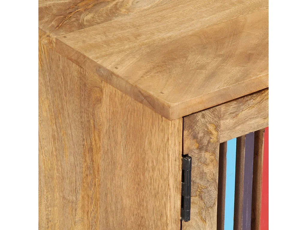 Berkfield TV Cabinet 120x30x40 cm Solid Mango Wood