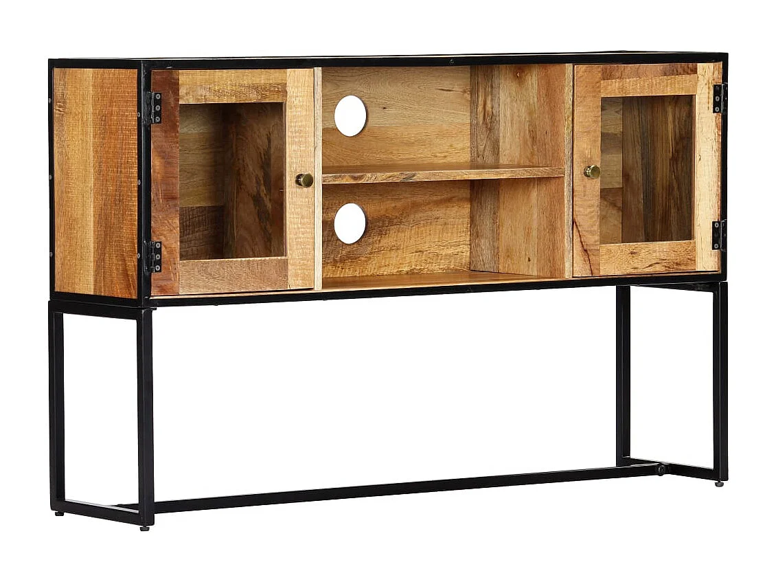 Berkfield TV Cabinet 120x30x75 cm Solid Reclaimed Wood