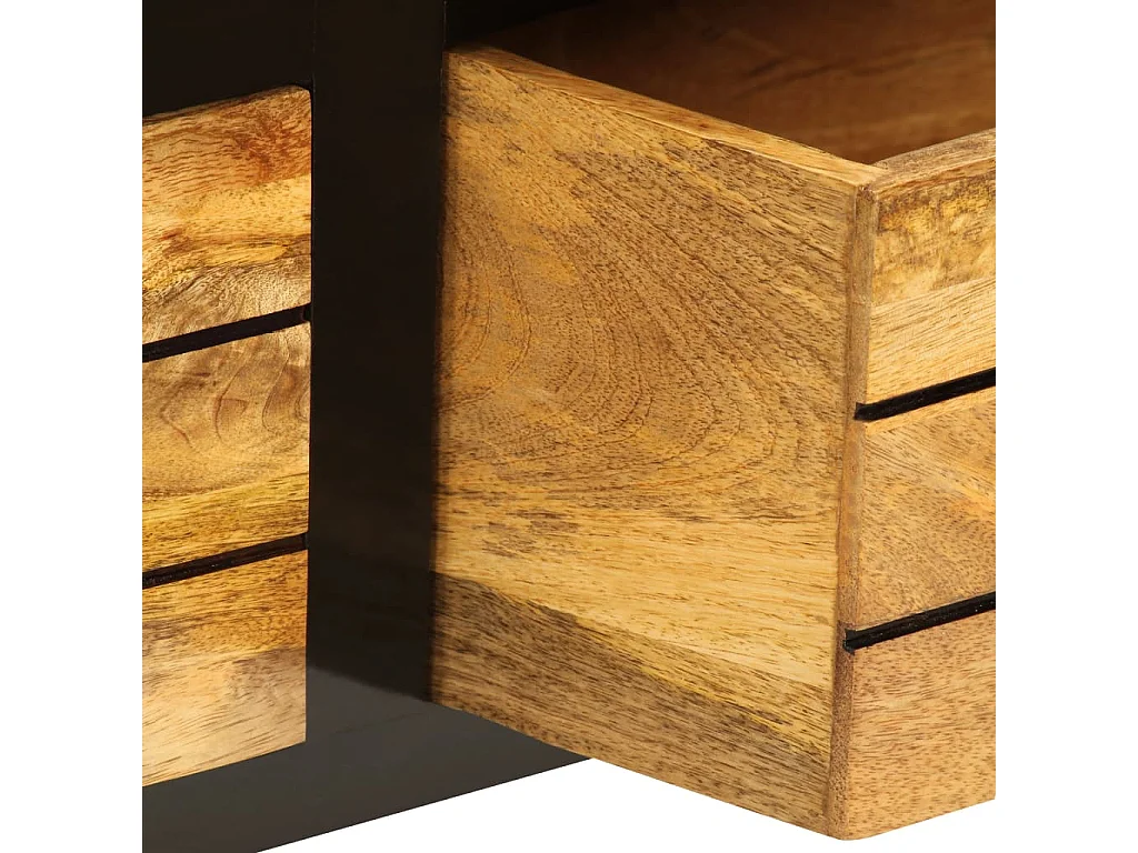 Berkfield TV Cabinet Solid Mango Wood 120x30x50 cm