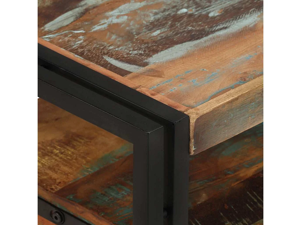 Berkfield TV Cabinet Solid Reclaimed Wood