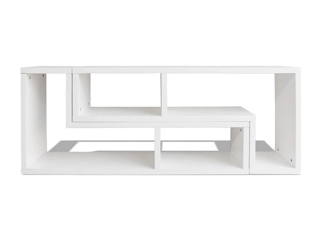 Berkfield TV Cabinet Double L-Shaped White