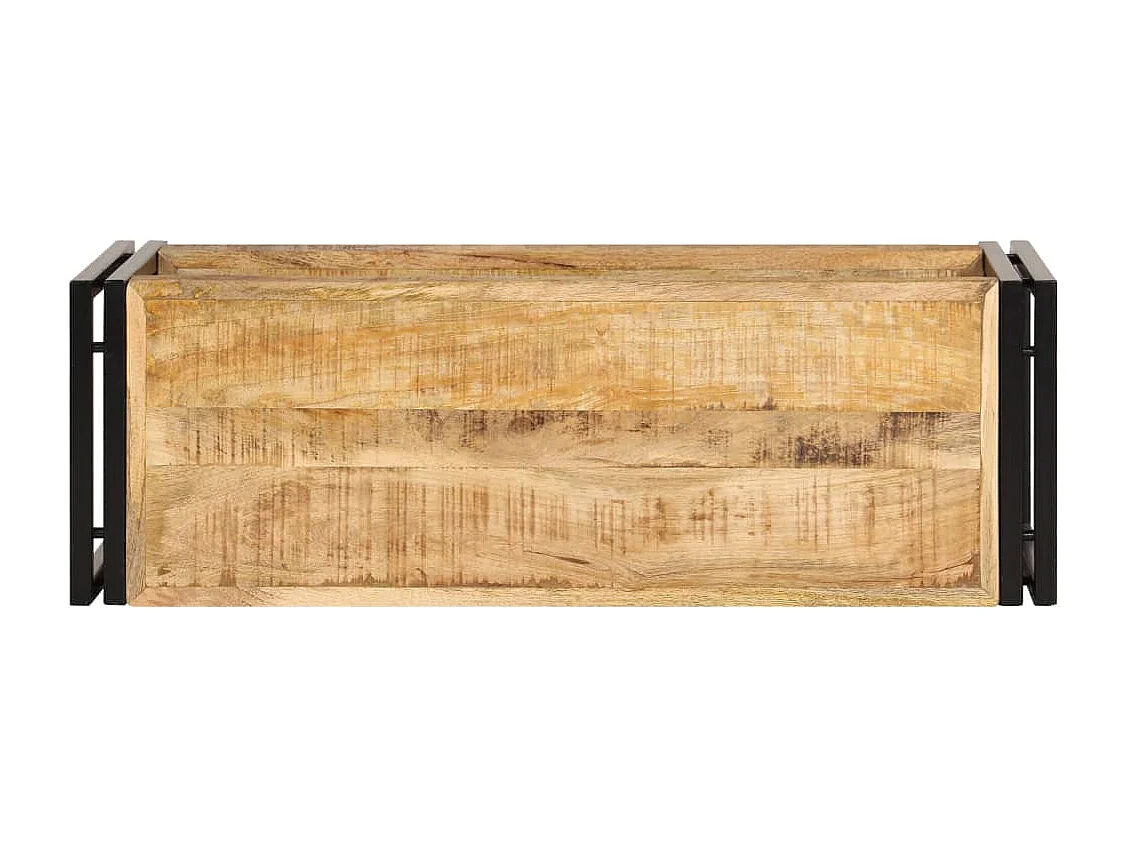 Berkfield TV Cabinet 90x30x40 cm Solid Mango Wood