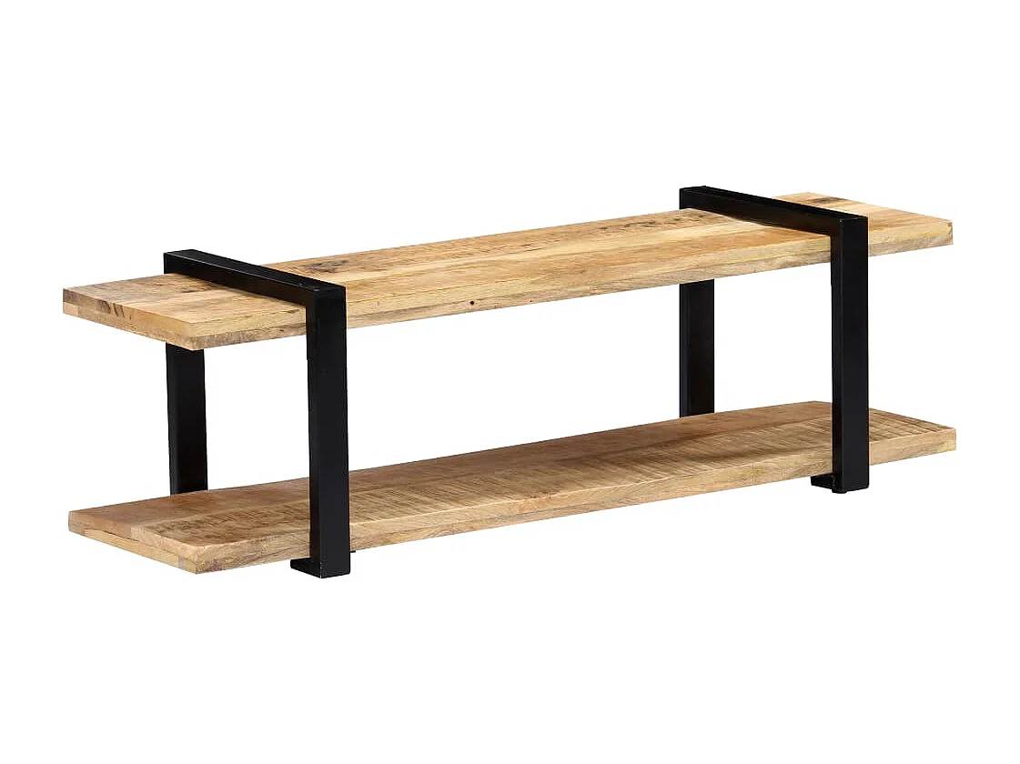 Berkfield TV Cabinet 130x40x40 cm Solid Mango Wood