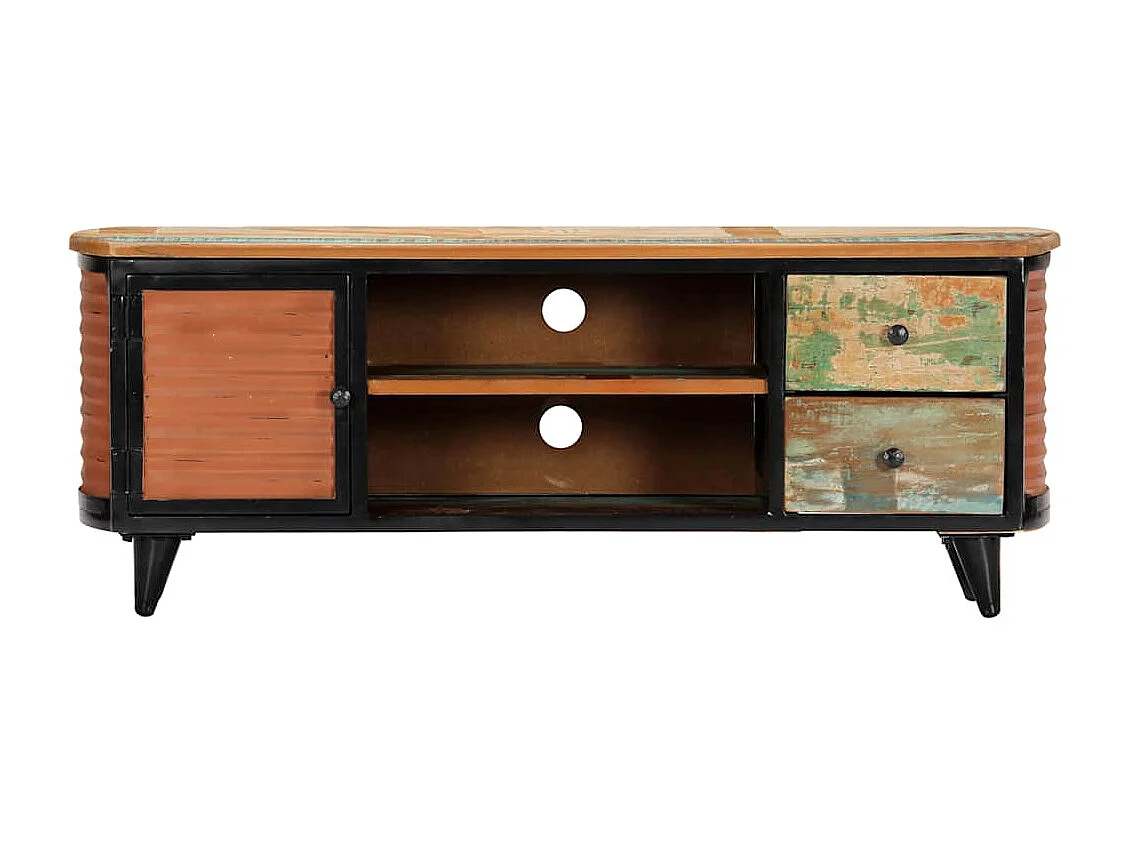 Berkfield TV Cabinet 120x30x45 cm Solid Reclaimed Wood