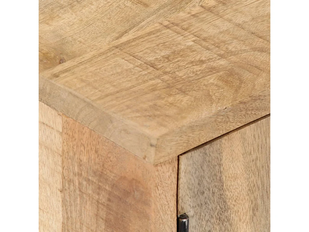 Berkfield TV Cabinet 140x30x40 cm Solid Mango Wood