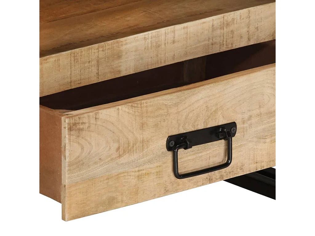 Berkfield TV Cabinet 100x30x45 cm Solid Mango Wood