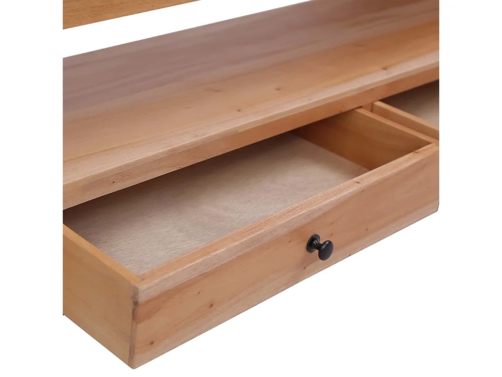 Berkfield TV Cabinet 120x30x40 cm Solid Mahogany Wood