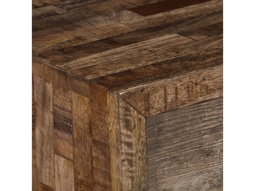 Berkfield TV Cabinet 118x30x40 cm Solid Mango Wood