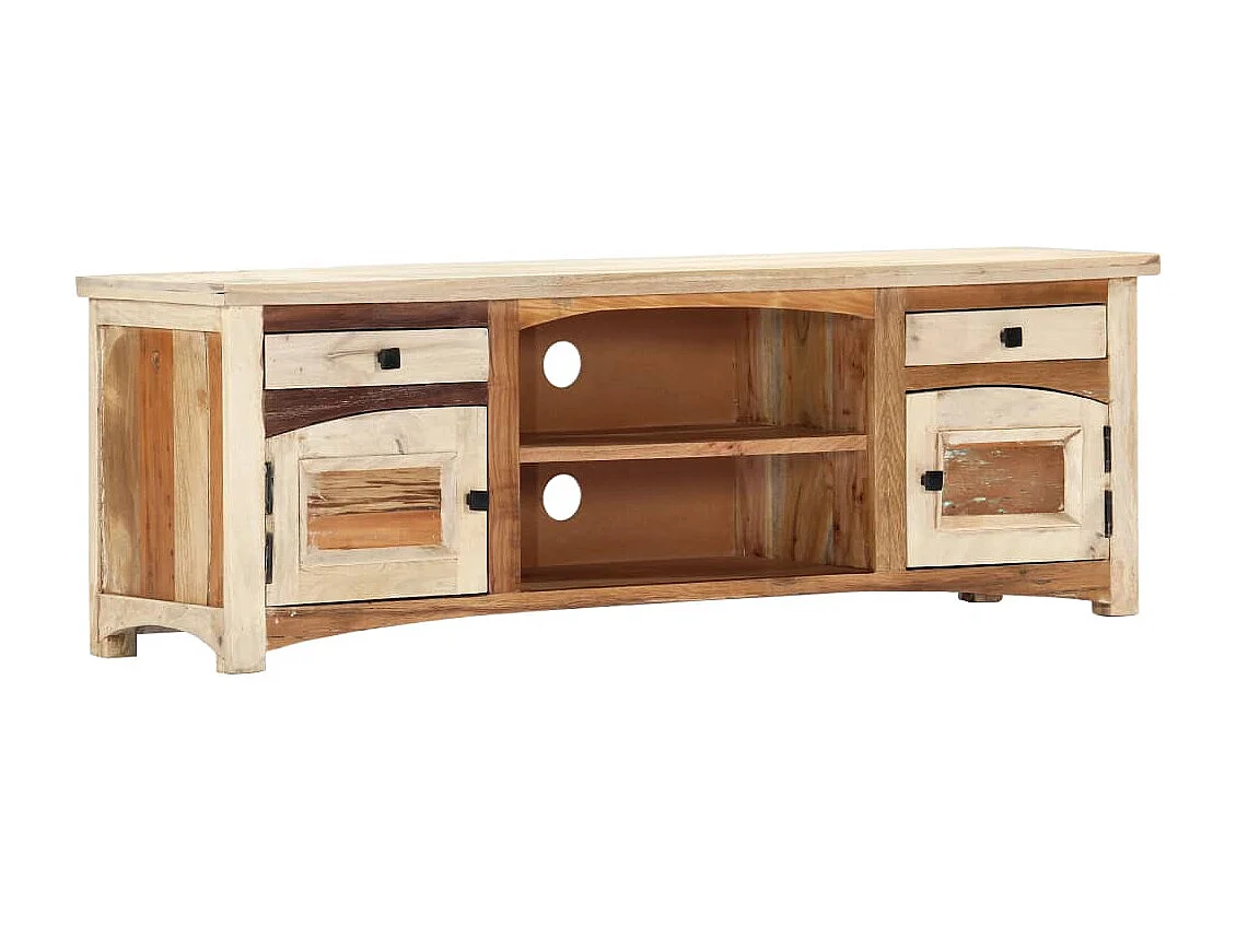Berkfield TV Cabinet 120x30x40 cm Solid Reclaimed Wood