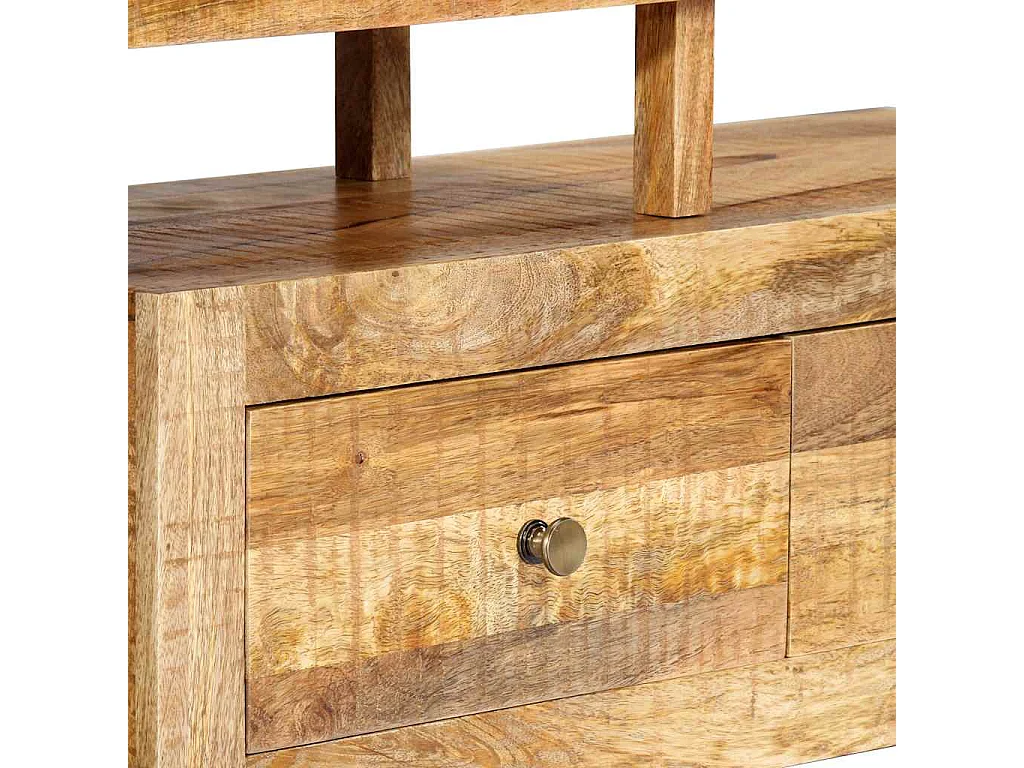 Berkfield TV Cabinet 120x30x40 cm Solid Mango Wood