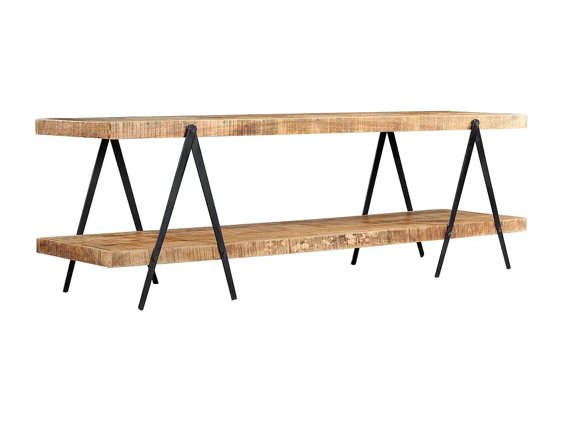 Berkfield TV Cabinet 160x40x50 cm Solid Mango Wood