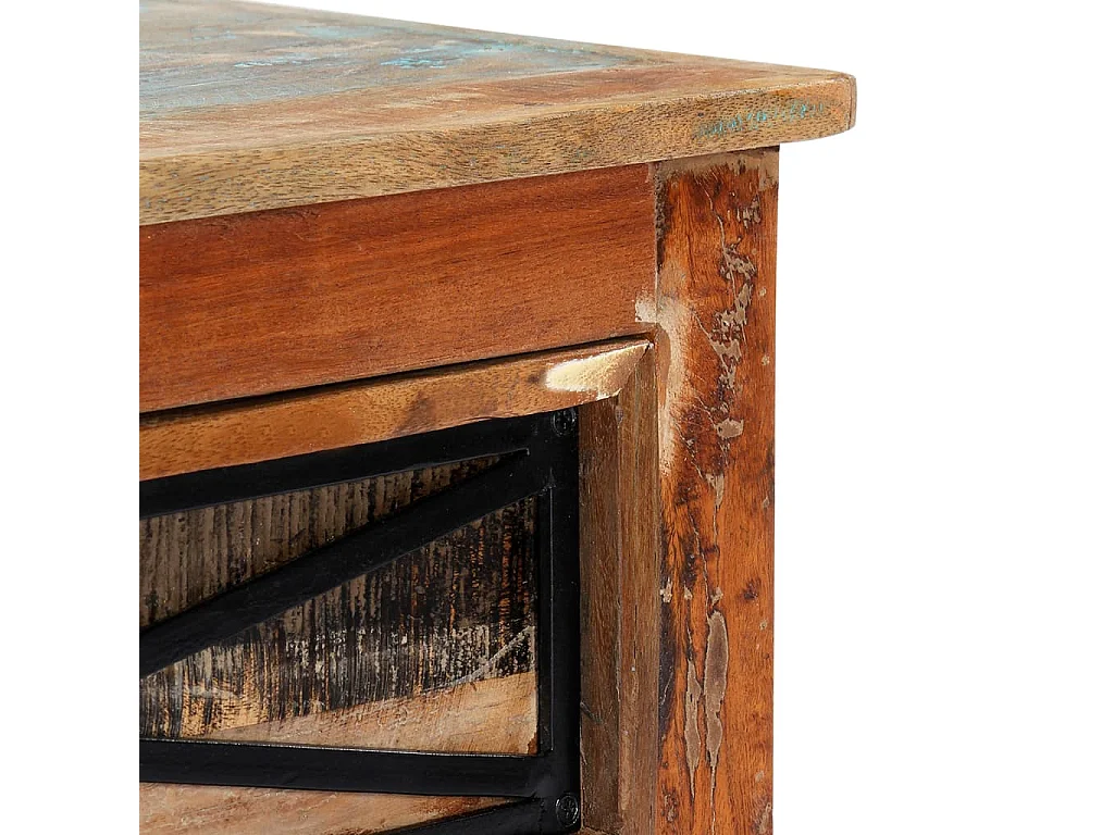 Berkfield TV Cabinet 120x30x40 cm Solid Reclaimed Wood