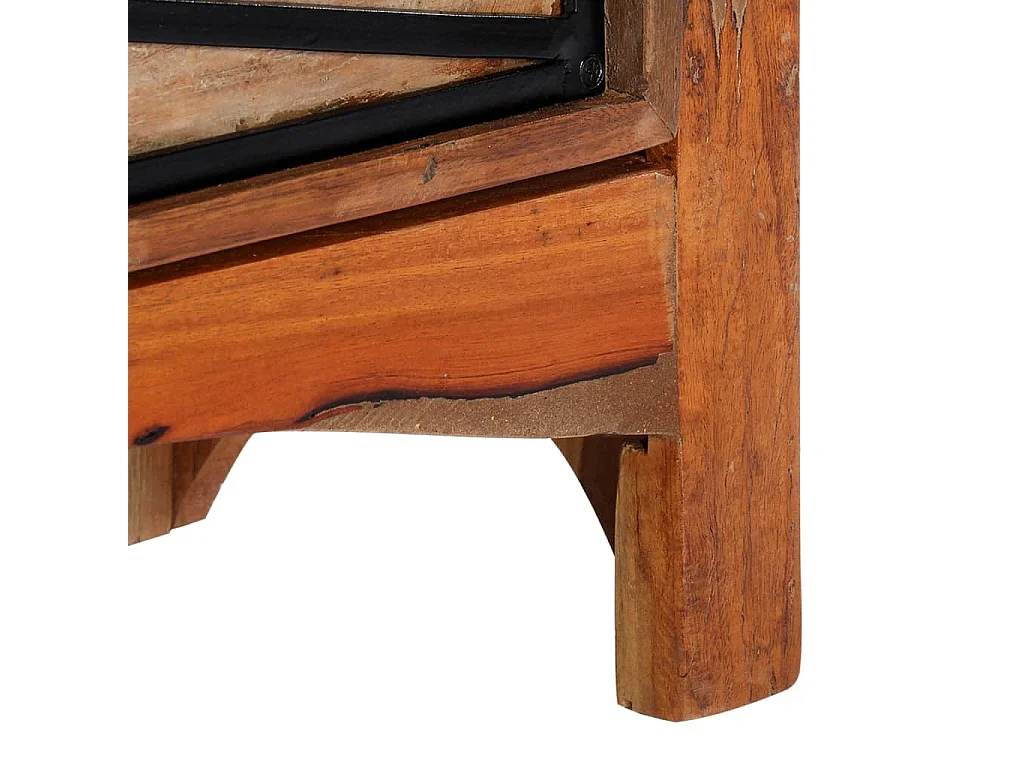 Berkfield TV Cabinet 120x30x40 cm Solid Reclaimed Wood