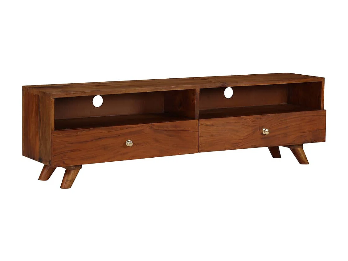 Berkfield TV Cabinet Solid Reclaimed Wood 140x30x40 cm